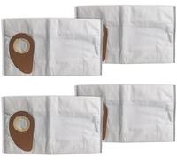 Daaxing Lot de 4/10 sacs à poussière de rechange pour aspirateurs Nilfisk Buddy II 12 18 12 L 18 L/INOX - 81943048 - Sacs à filtre en polaire (lot de 4)