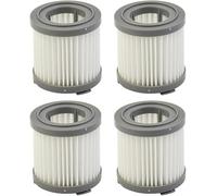 Daaxing Lot de 4 filtres de rechange lavables pour aspirateurs Delonghi Colombina Pro Midi Hair XLM353.ADC XLM355 XLM408 XLM417 XLM510