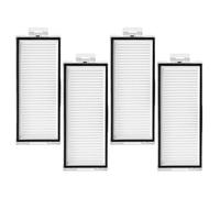 Daaxing Lot de 4 filtres HEPA lavables et réutilisables pour aspirateur Roborock Q8 MAX, MAX Plus