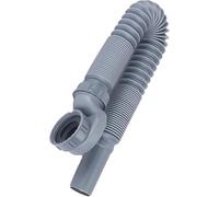 Daaxing Tuyau d'évacuation de baignoire et douche, profil bas de 3,8 cm, tuyau de vidange flexible pour baignoire et douche