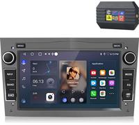 DAB+ Carplay Android 13 Autoradio GPS Navi WIFI BT Pour Opel Astra H Corsa C D Zafira SWC USB 2GB+64GB Avec adaptateur DAB