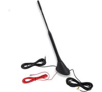 Dab Dab + Voiture Radio Antenne FM/AM Radio Antenne Voiture Toit Antenne Amplificateur Adaptateur SMB vers DIN avec RG174 5 M 16.4 pi Câble