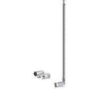 Dab FM Radio Antenna Telescopic Antenna HiFi Indoor 115 cm 75 Ohm Compatible with Portable Radio Tuner Receiver Stereo Tivoli Pioneer Onkyo Denon