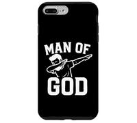 Dab for Jesus Father’s Day Man of God Christian Dad Funny Coque pour iPhone 7 Plus/8 Plus