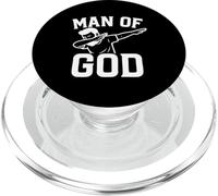 Dab for Jesus Father’s Day Man of God Christian Dad Funny PopSockets PopGrip pour MagSafe