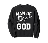 Dab for Jesus Father’s Day Man of God Christian Dad Funny Sweatshirt