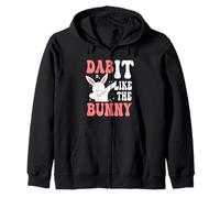 Dab It Like The Bunny Easter Dabbing Funny Rabbit Lovers Sweat à Capuche
