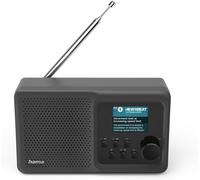 Dab Radio Numérique Avec Bluetooth Et Batterie Dr5Bt (Boîte Portable,Radio Mobile Avec Dab/Dab+/Fm,Écran Couleur,Utilisation Facile,Usb-C,8 H D'Autonomie,Petite,Aux) Noire