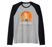 Dab to The Bone - Halloween Dabbing Squelette Spooky Kids Manche Raglan