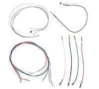 DABAIXIONG Cartouche Phono Câble en Tête Fil en Argent Plaqué pour Tournante Phono Headshell 1 Set Headshell