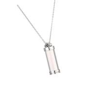 DABAIXIONG Collier De Pendentif Urne Amovible pour Les Cendres Commémoratives Keepsakes avec Design Ouverte Bijoux Commémoratifs pour Animaux De Compagnie Chats Perte Crémation Bijoux Ashes
