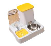 DABAIXIONG Faisseur De Nourriture De Capacité 2in1 Dispensateur d'eau Et Bol Nourriture Small Chog Cats Automatique Automatique pour L'arrosage Quotidien Alimentation Bol avec Un d'eau Pet