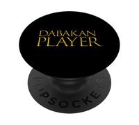 Dabakan Player Best Drum Music Instrument Musicien Dabakans PopSockets PopGrip Adhésif