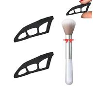 DABAOOU Your Glam Bestie Lot de 2 pochoirs réutilisables pour fard à paupières pour femmes débutantes, aide au maquillage des yeux avec pinceau