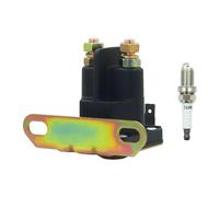 DABAZUALY AM138068 Solénoïde de démarreur compatible avec tracteur de tondeuse à gazon John Deere Remplace Cub Cadet MTD 725-04439 725-04439A 725-04439B