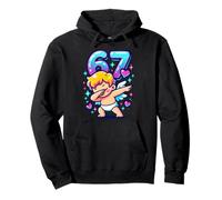 Dabbing 67 Cupidon Danse Amusante pour garçons et Filles Sweat à Capuche