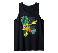 Dabbing Ananas Lunettes de Soleil drôles Dab Summer Meme Débardeur
