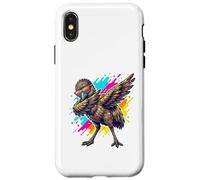 Dabbing Australian Emu Bird Graphic Kids Boys Emu Lovers Coque pour iPhone X/XS
