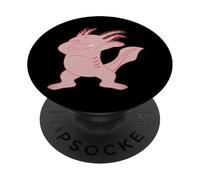 Dabbing Axolotl Funny Axolotls, Salamandre Mexicaine PopSockets PopGrip Adhésif