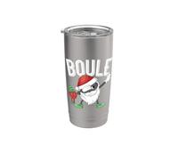 Dabbing Boule De Pétanque Dab Bonnet De Noël Bouler Boules Gobelet isotherme en acier inoxydable double paroi