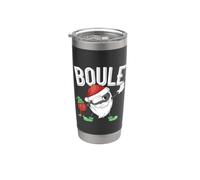 Dabbing Boule De Pétanque Dab Bonnet De Noël Bouler Boules Gobelet isotherme en acier inoxydable double paroi