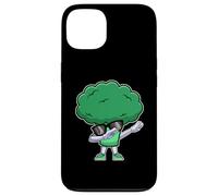 Dabbing Broccoli - Funny Nutritionist Vegan Broccoli Lover Coque pour iPhone 13
