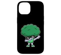 Dabbing Broccoli - Funny Nutritionist Vegan Broccoli Lover Coque pour iPhone 14