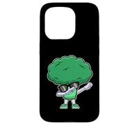 Dabbing Broccoli - Funny Nutritionist Vegan Broccoli Lover Coque pour iPhone 15 Pro