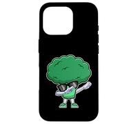 Dabbing Broccoli - Funny Nutritionist Vegan Broccoli Lover Coque pour iPhone 16 Pro