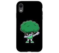 Dabbing Broccoli - Funny Nutritionist Vegan Broccoli Lover Coque pour iPhone XR
