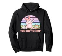 Dabbing Bunny Happy Easter Day Funny Egg Hunting Sweat à Capuche