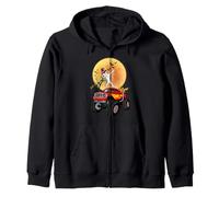 Dabbing Dalmatien Chien Sorcière Monster Truck Drôle Sweat à Capuche