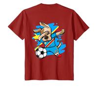 Dabbing Dog DR Congo Maillot de football congolais T-Shirt