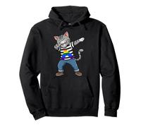 Dabbing Droit Ally Cat Dabbing Sweat à Capuche