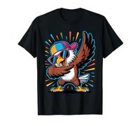 Dabbing Eagle Funny Animal Street Style Kids Men Women T-Shirt