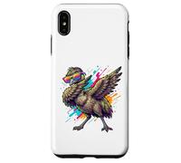 Dabbing Emu Bird Graphic Kids Boys Colorful Emu Bird Lovers Coque pour iPhone XS Max