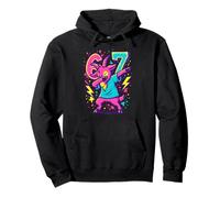 Dabbing Goat Retro 80s Esthétique Six Seven Meme Garçons Filles Sweat à Capuche