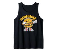 Dabbing Hamburger Crew Funny Foodie Lover Team Burger Débardeur