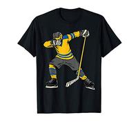 Dabbing Hockey Player Gift Shirt Kids, Men, Boys BZR T-Shirt