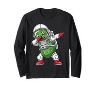 Dabbing Pickle Astronaut Cosmic Space Explorer Manche Longue