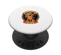 Dabbing Pizza Juste Une Tranche de Plus Dab Dance Pizza PopSockets PopGrip Adhésif
