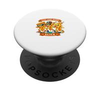 Dabbing Pizza Juste Une Tranche de Plus Dab Dance Pizza PopSockets PopGrip Adhésif