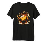 Dabbing Pumpkin Pie Funny Thanksgiving Day Autumn Dab Dance T-Shirt Haut de Gamme