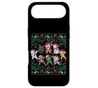 Dabbing Santa Elf Friends Christmas Lights Boys Girls Xmas Coque pour iPhone Air