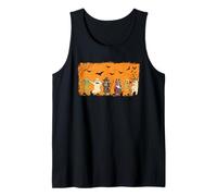 Dabbing Squelette Sorcière Monstre Danse Halloween Dab Débardeur
