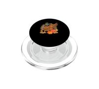 Dabbing Turquie Pèlerin Danse drôle Thanksgiving Dab Dance PopSockets PopGrip pour MagSafe