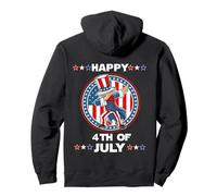 Dabbing Uncle Sam America Flag Patriotic 4th of July Sweat à Capuche