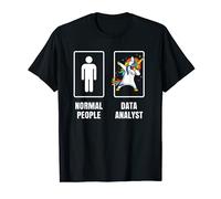 Dabbing Unicorn Data Analyst Data Scientist Science Analyse T-Shirt