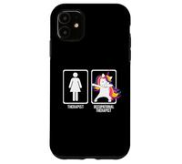 Dabbing Unicorn Thérapeute Professionnel OT Dabs Meme Coque pour iPhone 11