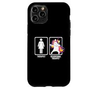 Dabbing Unicorn Thérapeute Professionnel OT Dabs Meme Coque pour iPhone 11 Pro